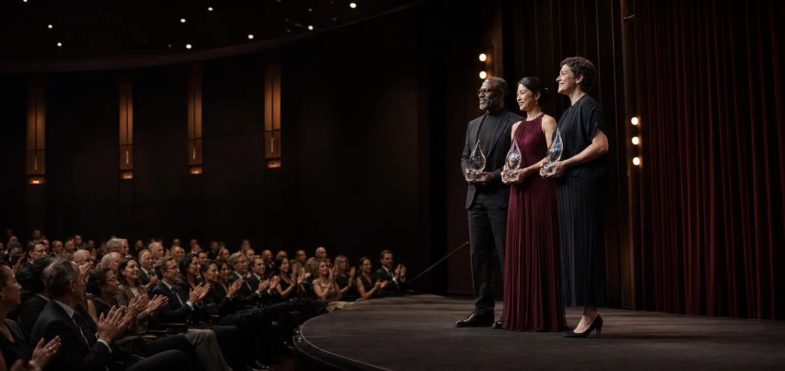 科学広報・表彰を表現したイベント記録画像