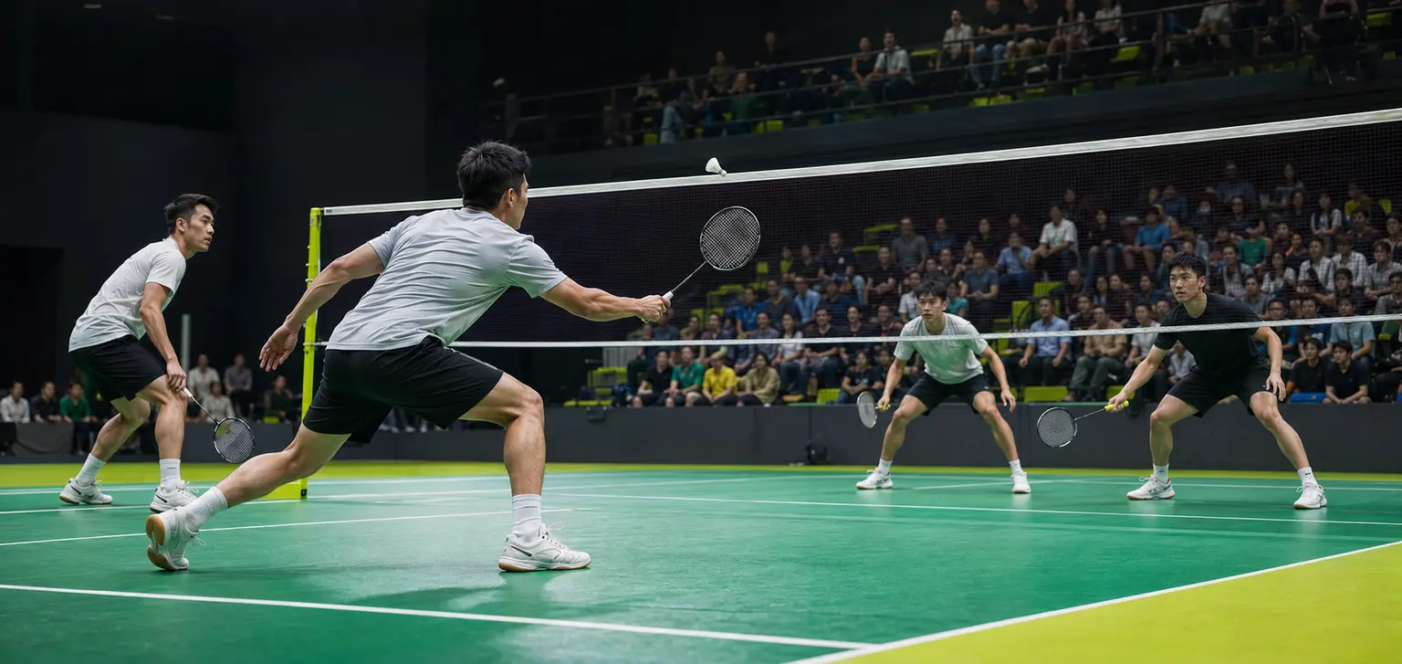 ラケット競技を表現したイベント記録画像